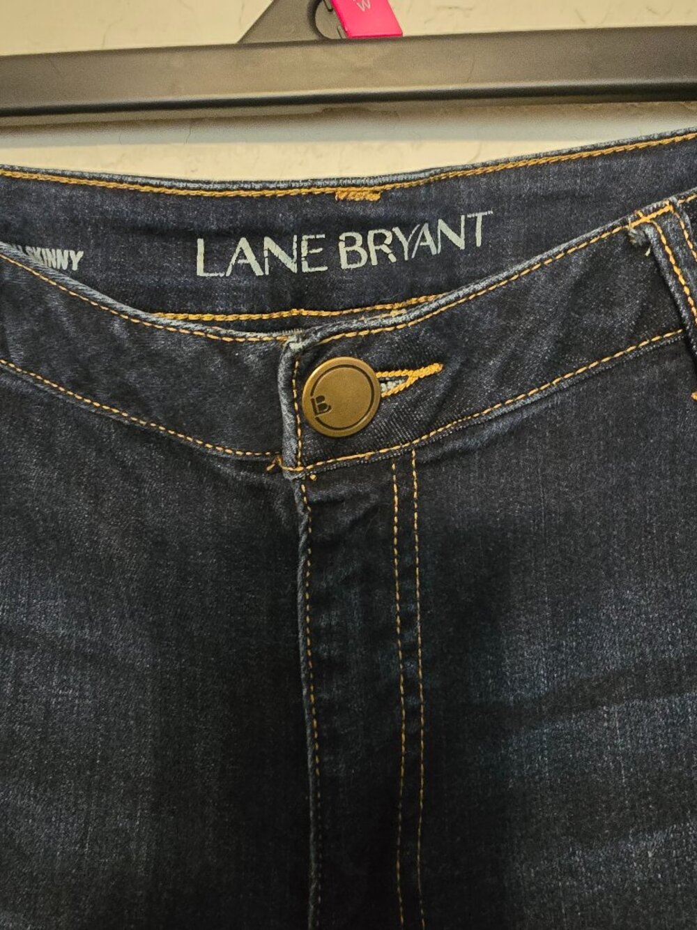 Lane Bryant Dark Wash Low Rise Skinny Jeans | Size 22 | 29" Inseam INV#15